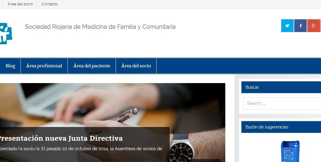 Presentación de la nueva web de la srmFYC 2015